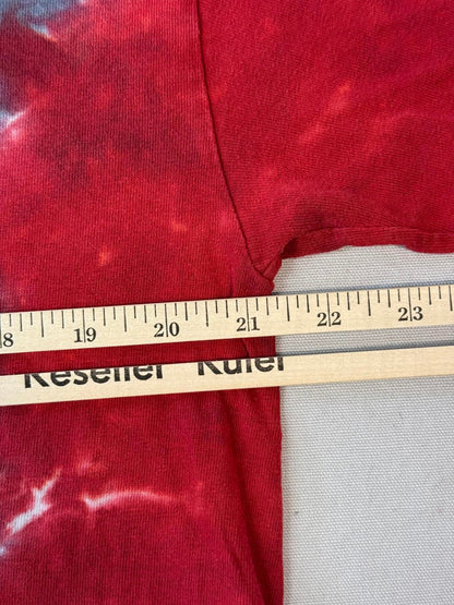 Y2K Faded Led Zeppelin Tie Dye T-shirt Zoso Blimp Album -L