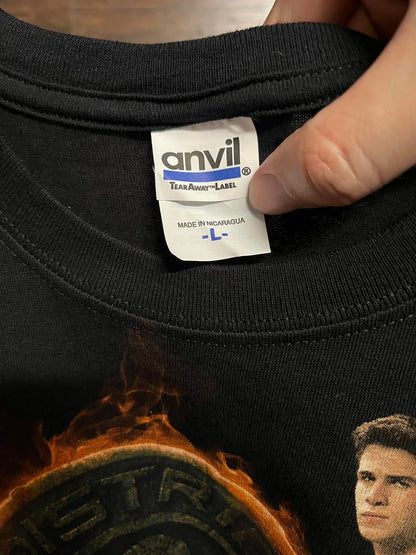 Vtg Gale T-shirt Hunger Games Movie - Liam Hemsworth - L