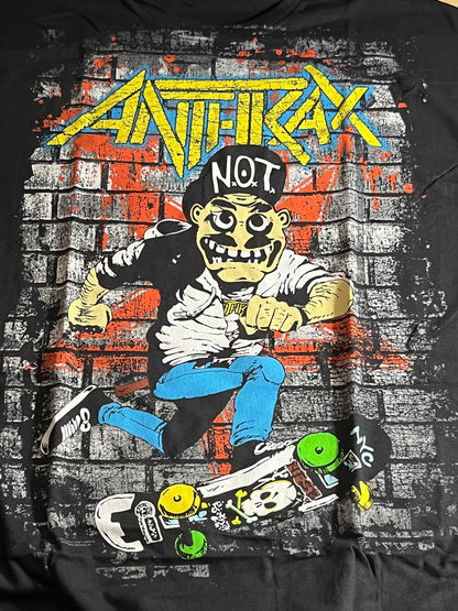Anthrax Skater Guy T-shirt- NOT Skateboard Anthrax 2XL