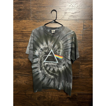 Vintage T-shirt Pink Floyd 2004 - Single Stitch Darkside Tie Dye M