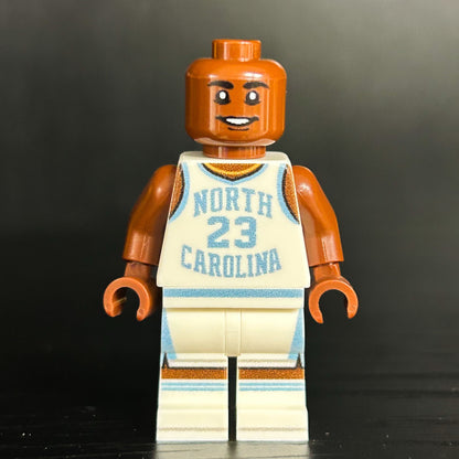 MJ #23 UNC Basketball Player Minifig