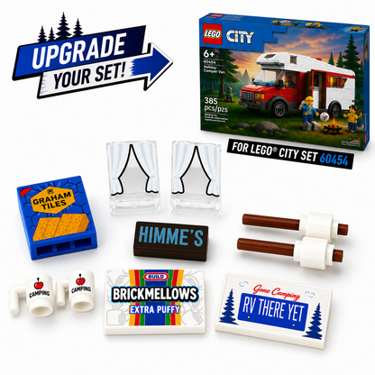 LEGO City Set 60454 Holiday Adventure Camper Van Upgrade Pack