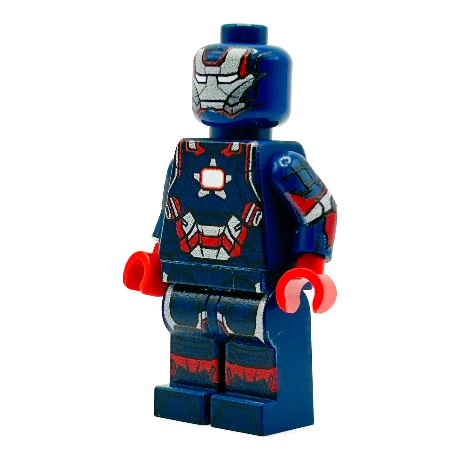 STAR SPANGLED ARMOR Minifig made using LEGO parts - B3 Customs