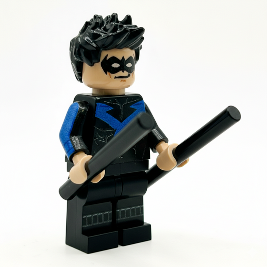 Shadow Wing (Blue) Super Hero Minifig