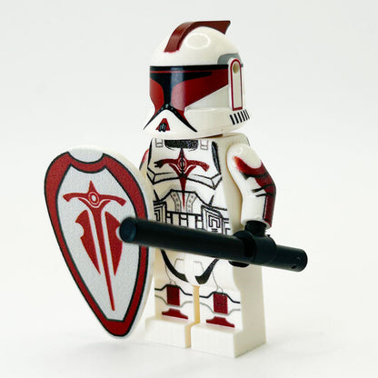Riot Clone Trooper (Phase 1) Minifig made using LEGO parts  - B3 Customs