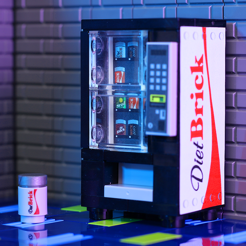 Diet Brick Soda Vending Machine