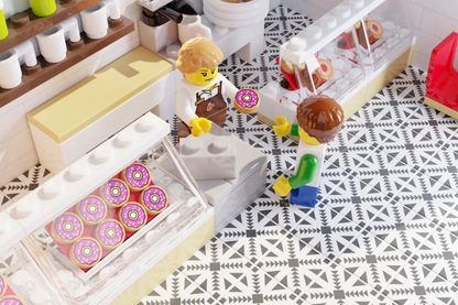 Parlor Doughnuts Tile Flooring (2x2 Tile)