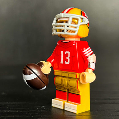 #13 QB San Francisco Football Player Minifig
