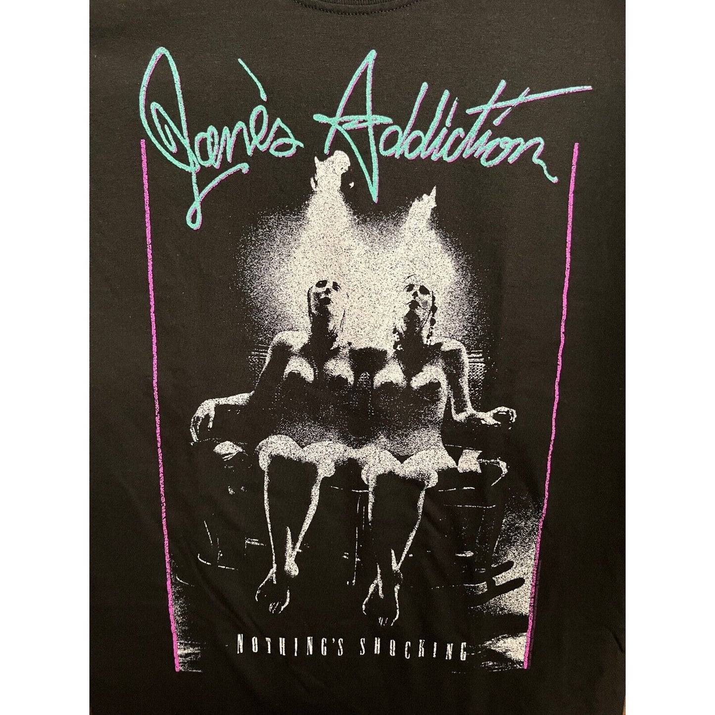 Jane's Addiction Mens T-shirt - Album Nothing's Shocking Licensed / New