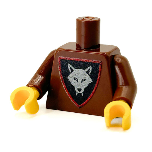 Wolfpack Castle Torso made using LEGO parts - B3 Customs