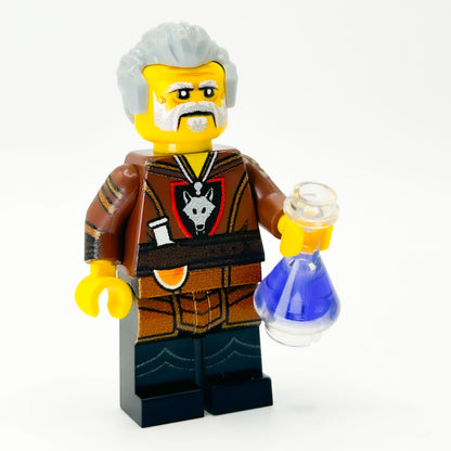 Wolfpack Alchemist  Custom Minifig made using LEGO parts  - B3 Customs
