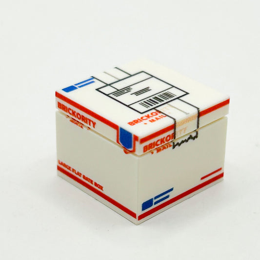USPS Priority Shipping Box - Custom Printed made using LEGO parts