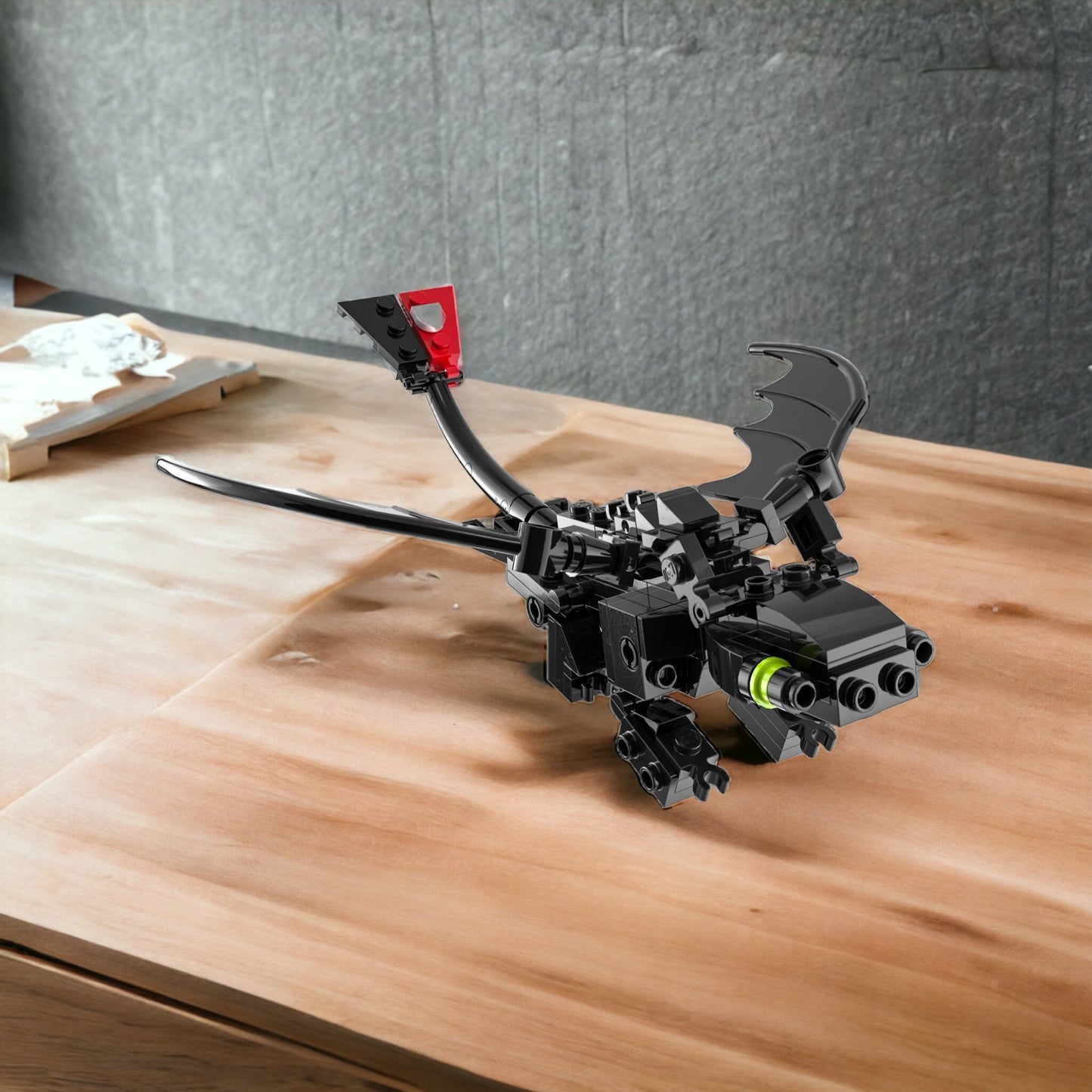 Night Dragon - Custom MOC made using LEGO parts