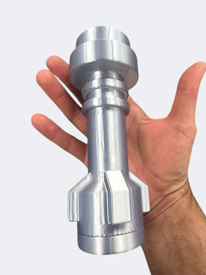 Life-Size Blue Saber with Retractable Blue Blade / Cosplay