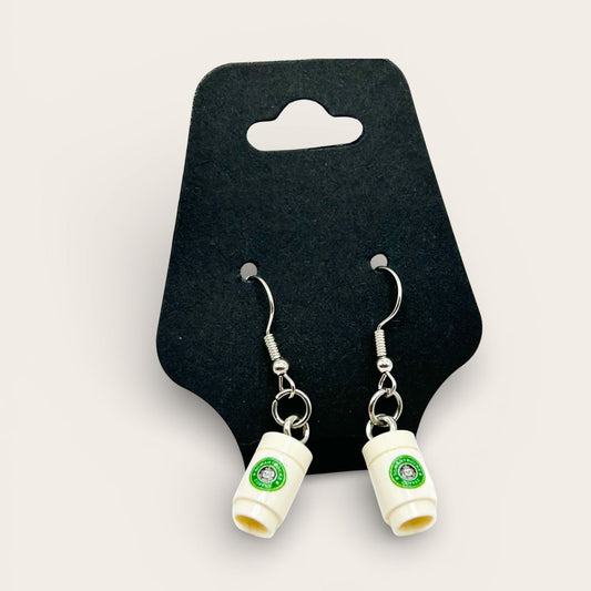 Somanybucks Coffee Cup Earrings