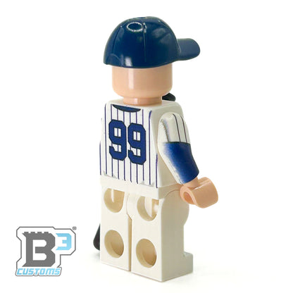 #99 Judge NY Baseball Player Minifig - B3 Customs