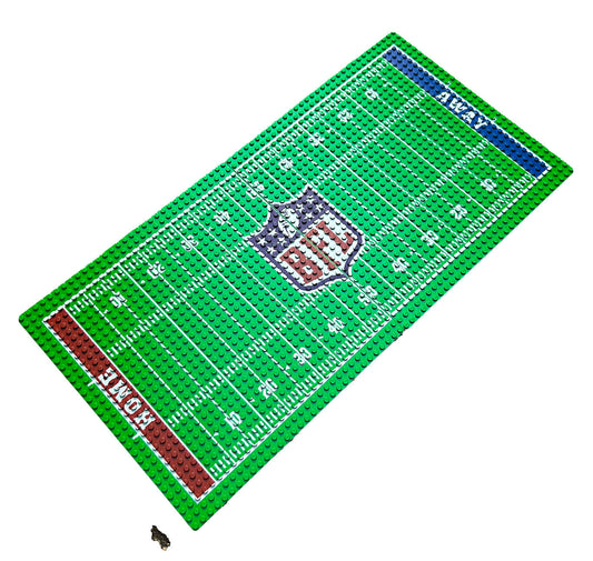 Custom Football Field made with LEGO parts - B3 Customs