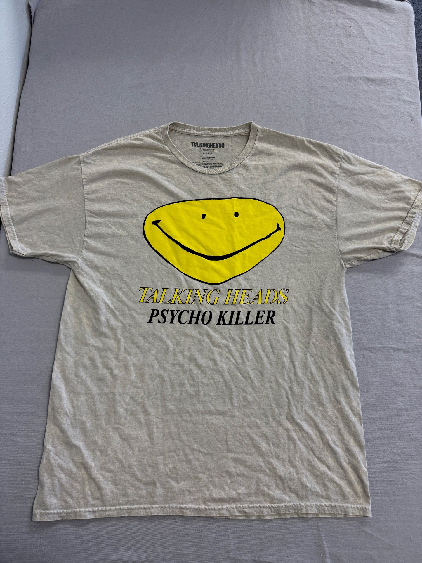 Talking Heads Psycho Killer T-shirt Talking Heads Album Tee