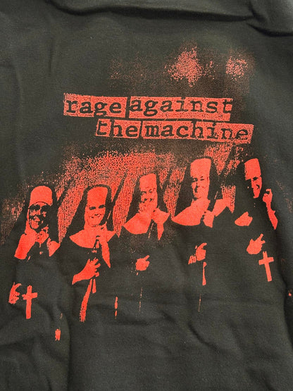 RATM Hoodie Rage Against the Machine Nuns Official - L