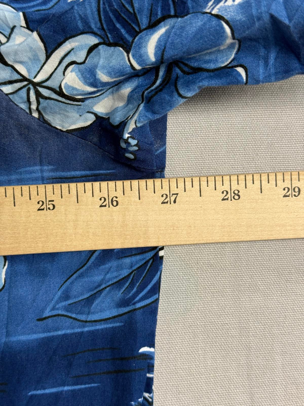 Two Palms Mens Hawaiian Shirt Plumeria Made in Hawaii Shirt