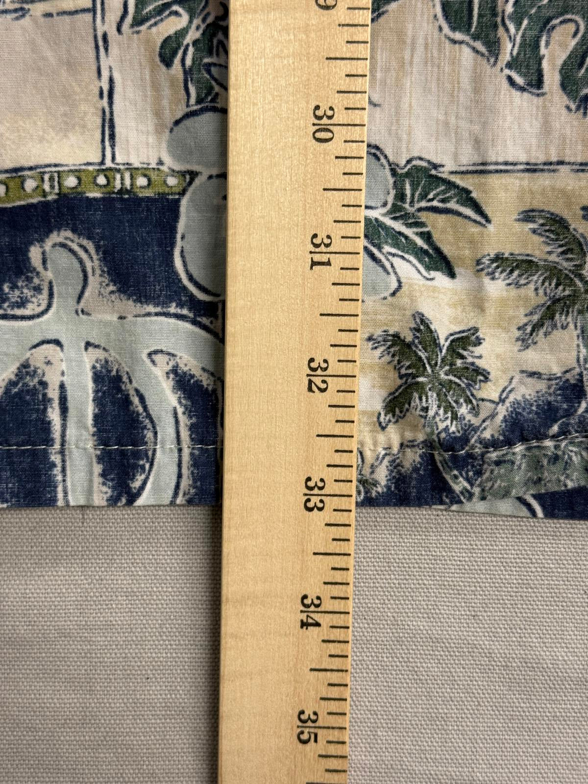 Go Barefoot Mens Hawaiian Panel Shirt - Made in Hawaii Shirt