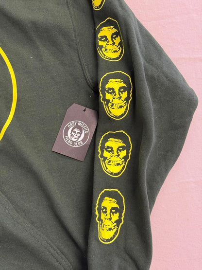 Obey Misfits Fiend Club Hoodie Misfits Skull x Andre Tags -S