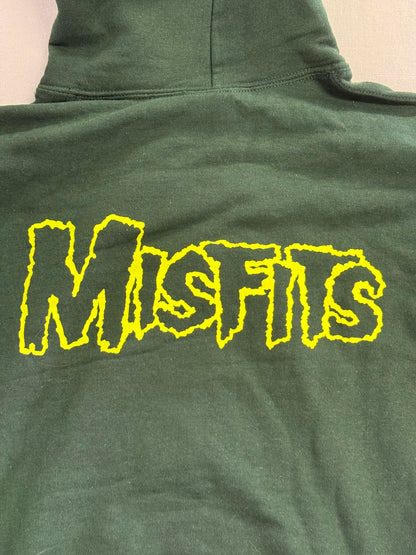 Obey Misfits Fiend Club Hoodie Misfits Skull x Andre Tags -S