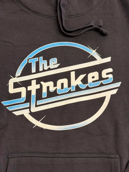 The Strokes Band Logo Hoodie - Official Merch Pull Over - L