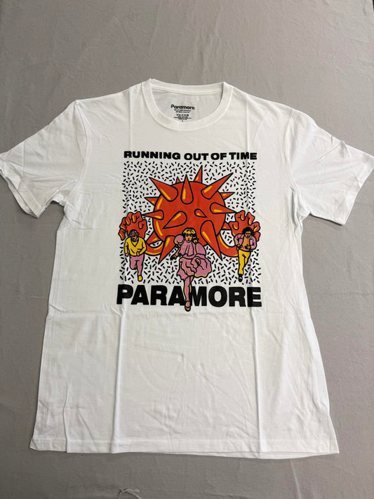 Paramore Band T-shirt - Running Out of Time Album Tee