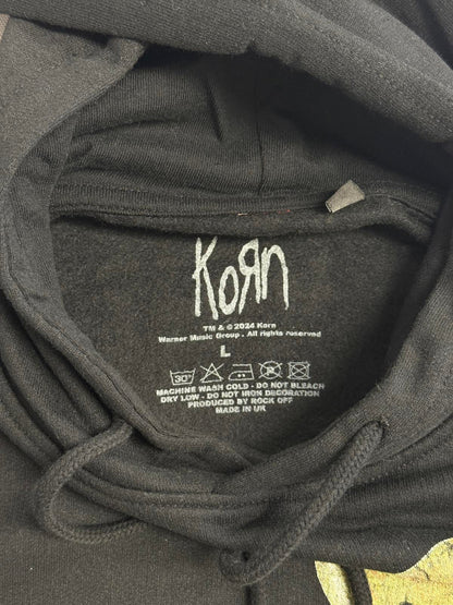 Korn Band Hoodie T-shirt Album Issues Song List - L