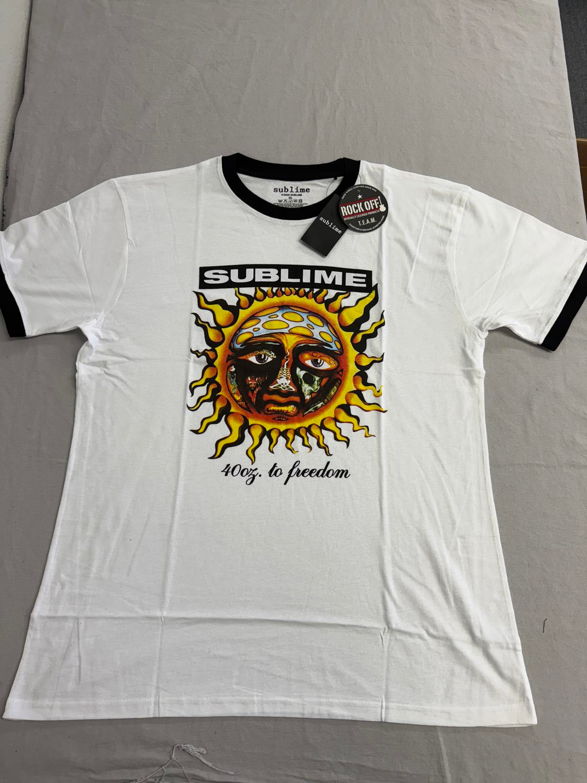 Sublime 40oz to Freedom Album Tee - Ringer T-shirt
