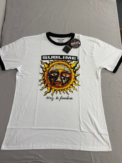 Sublime 40oz to Freedom Album Tee - Ringer T-shirt