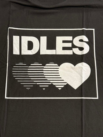 Idles Band T-shirt Gradient Heart European Import Tee