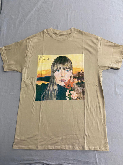 Joni Mitchell T-shirt Clouds Album Cover Tee