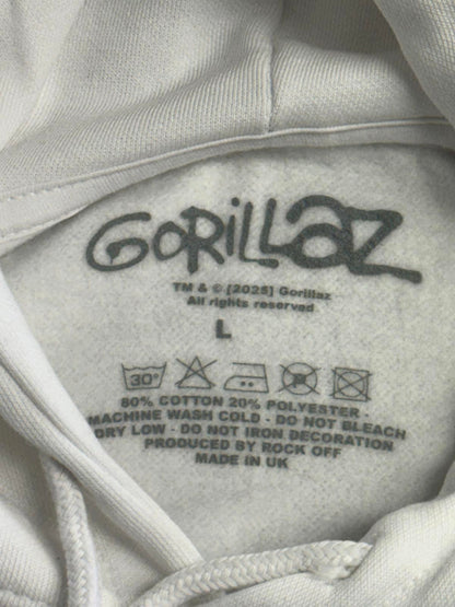 Gorillaz Band Hoodie - Geep Album Cover Sweatshirt - L