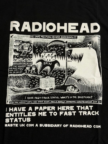 Radiohead Ice Caps Long Sleeve Tee - Radio head Band