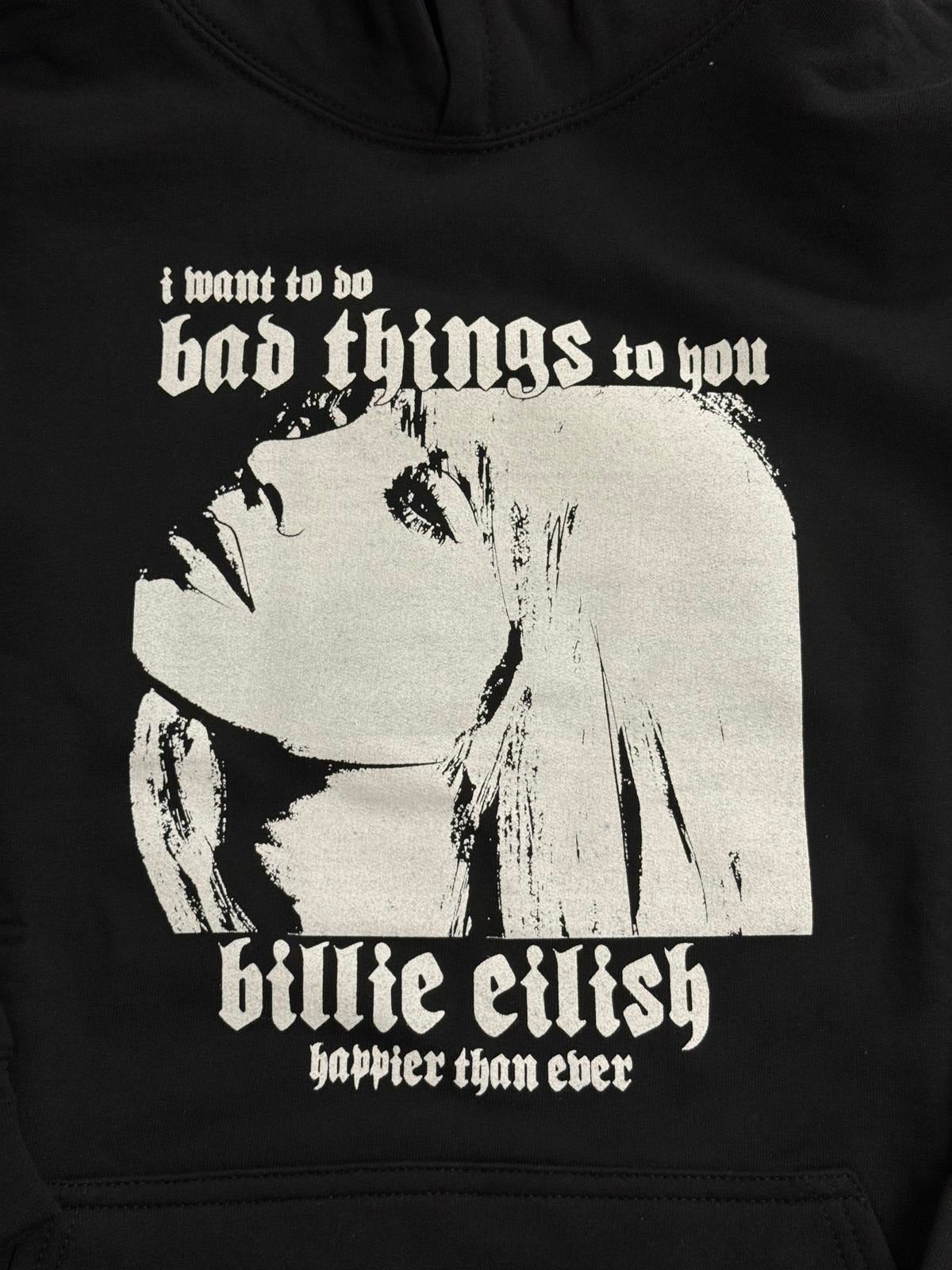 Billie Eilish Hoodie - Oxytocin Happier Than Ever Album - L