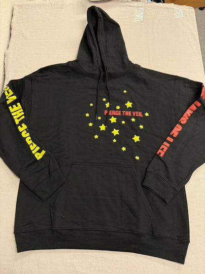 Pierce the Veil Hoodie - The Jaws of Life Album Merch - L
