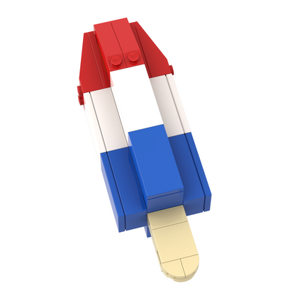 Liberty Popsicle (4th of July Fun!) Building Set