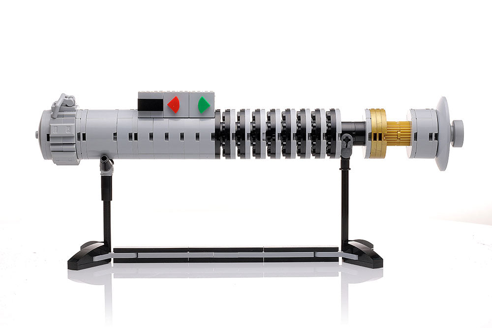 Luke Skywalker ROTJ Lightsaber w/ Stand - Custom MOC made with LEGO bricks