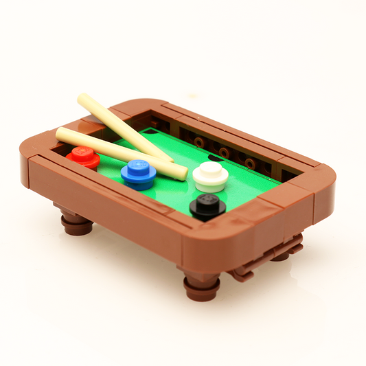 Pool Table Building Kit made from LEGO parts