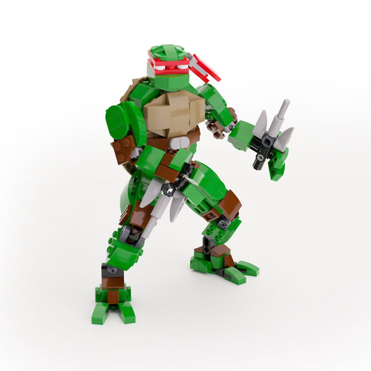 Raphael - Custom TMNT Figure made using LEGO parts - B3 Customs