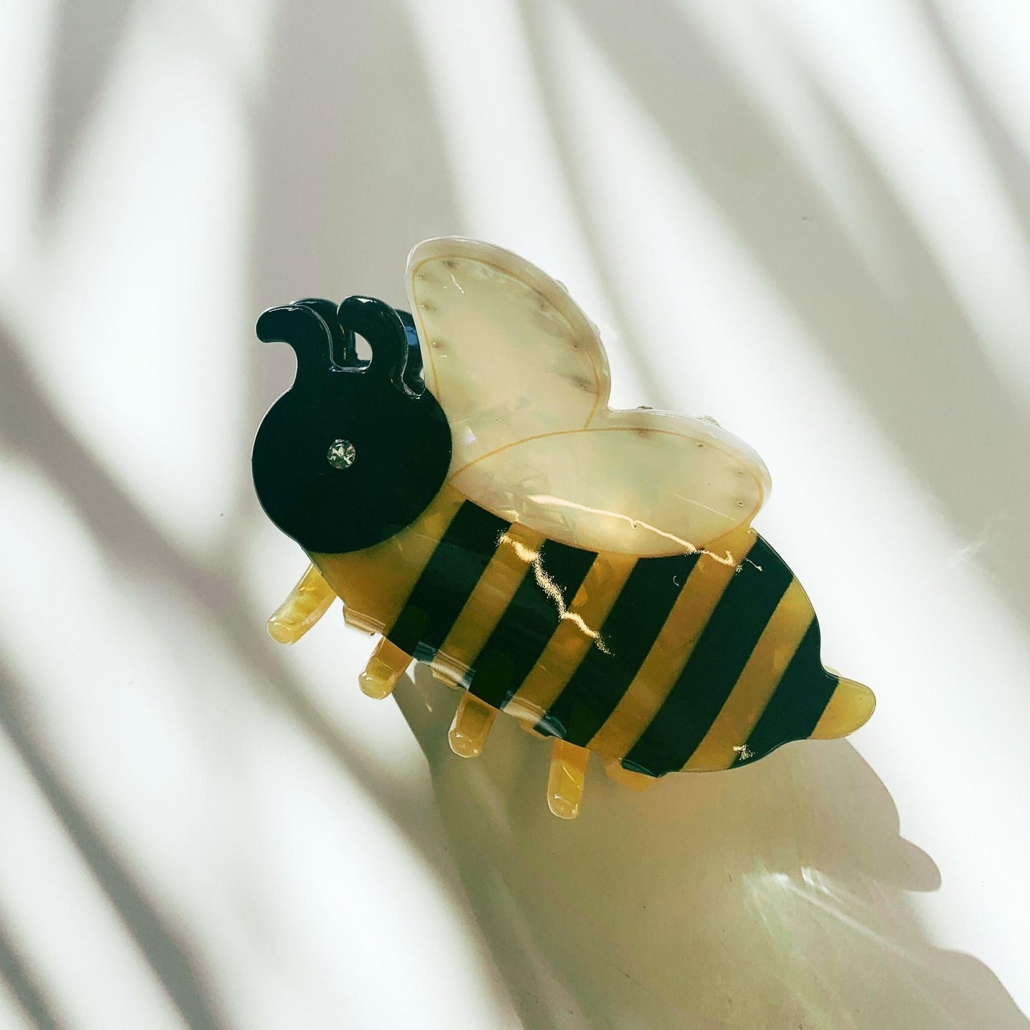 Velvet Claws Cute Bee Hair Clip