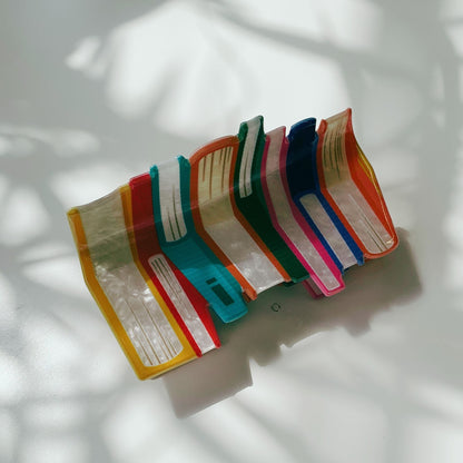 Velvet Claws Stack of Books Hair Clip