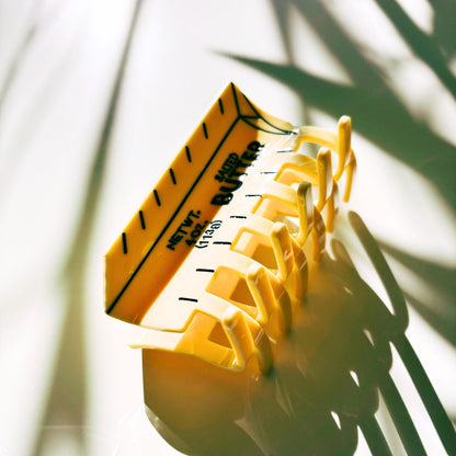 Velvet Claws Stick of Salted Butter Hair Claw | Yellow Claw Clip