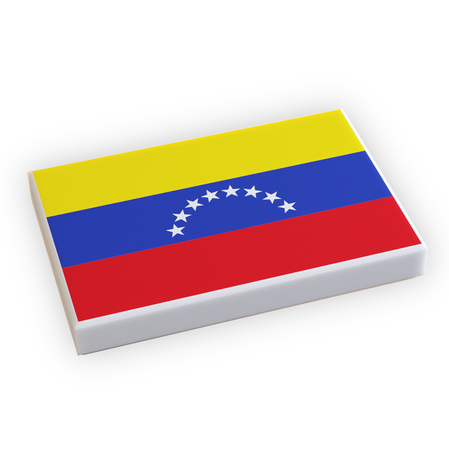 Venezuela Flag (2x3 Tile) made using LEGO part