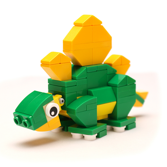 Stegosaurus - Custom Dinosaur Set made using LEGO parts