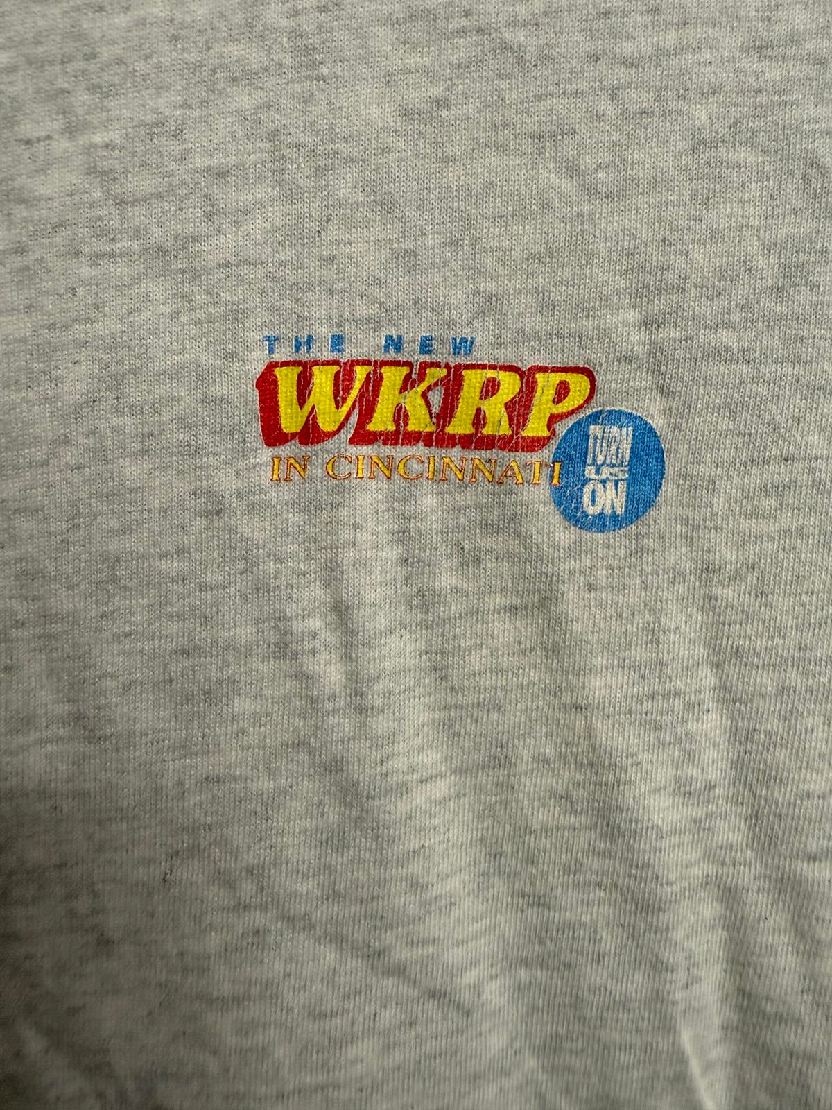 VTG Sitcom WKRP in Cincinnati T-shirt TV Show Promo 1991 -L