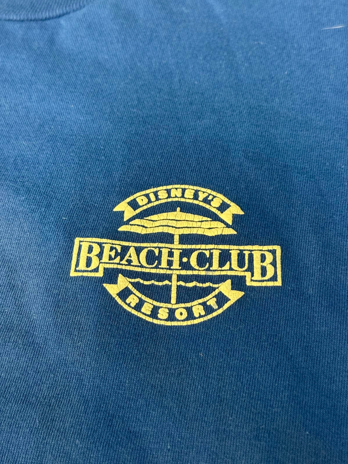 VTG Disney's Beach Club Resort T-shirt - Disney Tee L