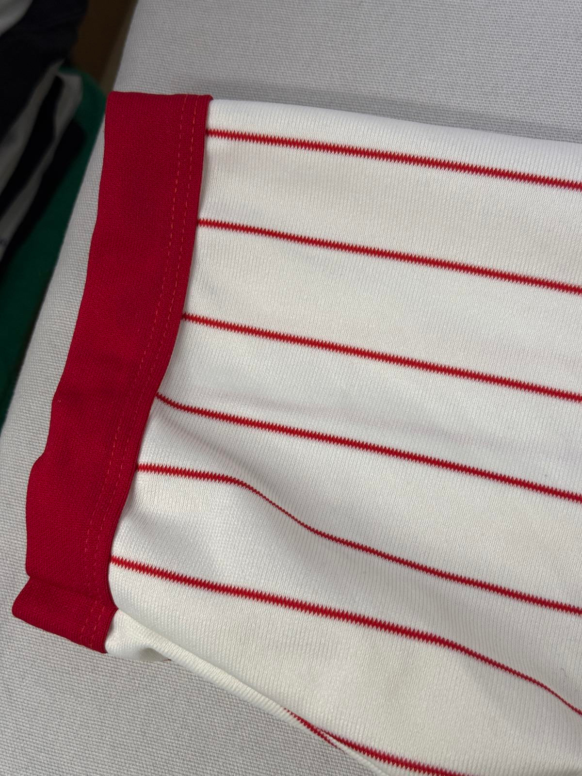 VTG Beau Jangles Baseball Jersey Pin Stripes Tee - S